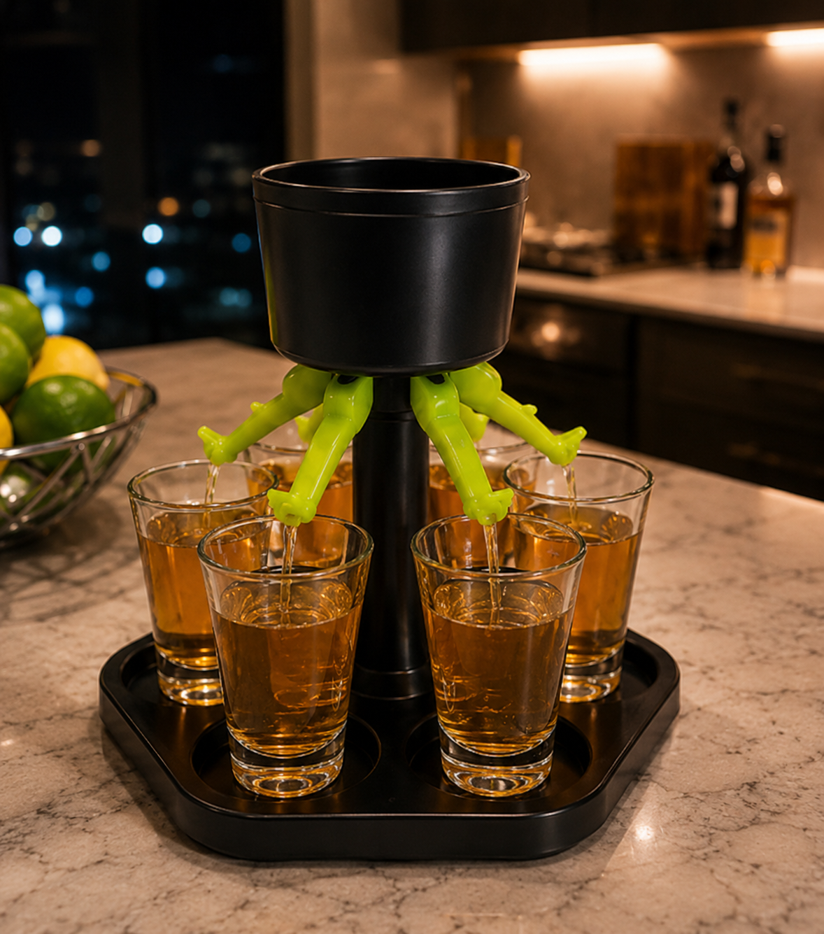 Mini 6- Shot Glass Dispenser