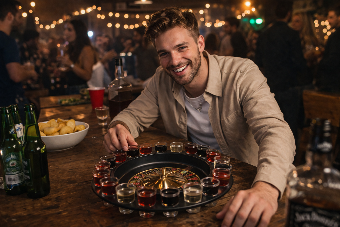 16- Shot Roulette Drinking Game