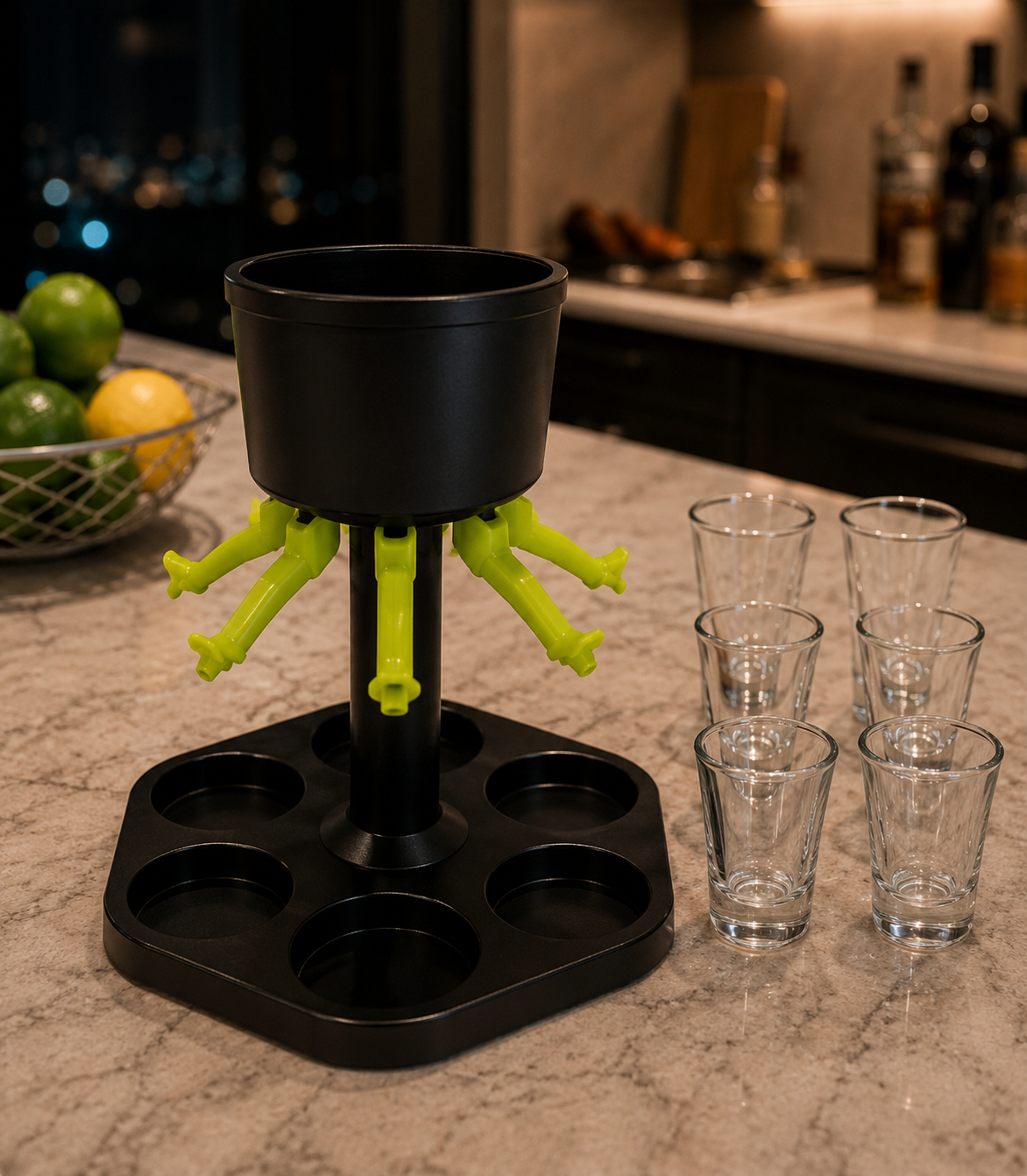Mini 6- Shot Glass Dispenser