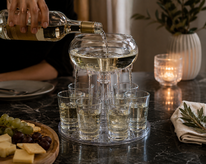 6-Shot Glass Dispenser Holder
