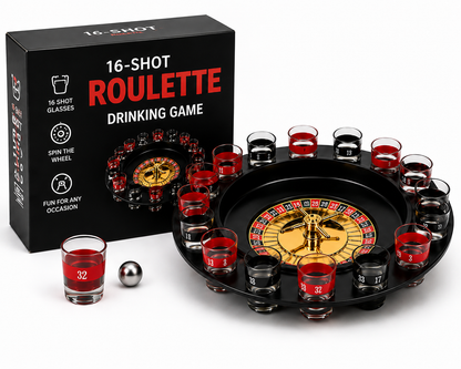 16- Shot Roulette Drinking Game
