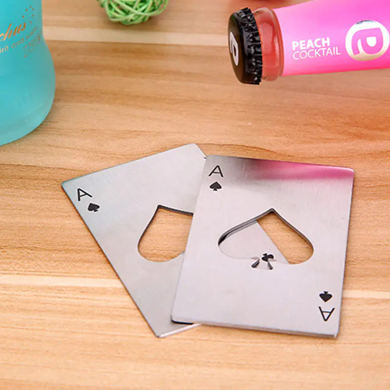 Playing Card Bottle Opener