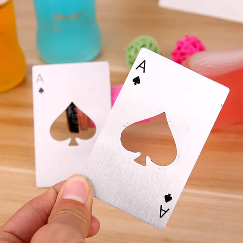 Playing Card Bottle Opener