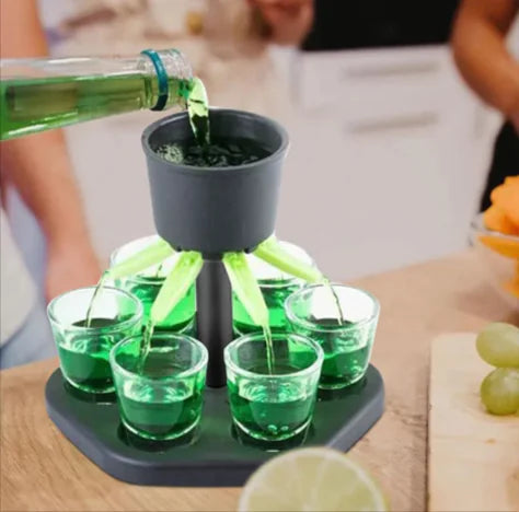 Mini 6-Shot Glass Dispenser