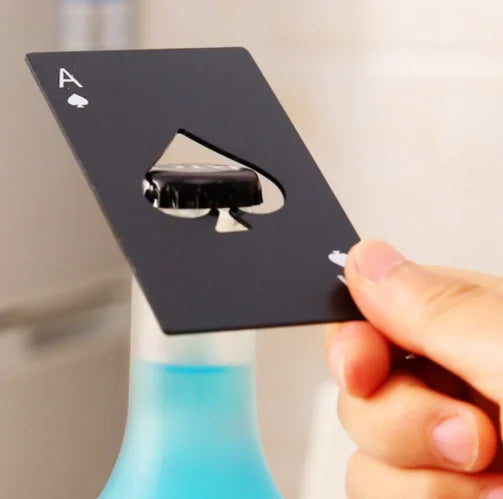 Playing Card Bottle Opener
