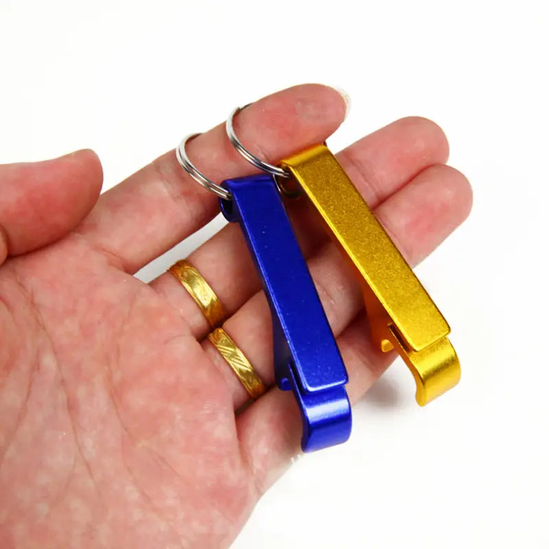 Portable Mini Beer Bottle Opener Keychain