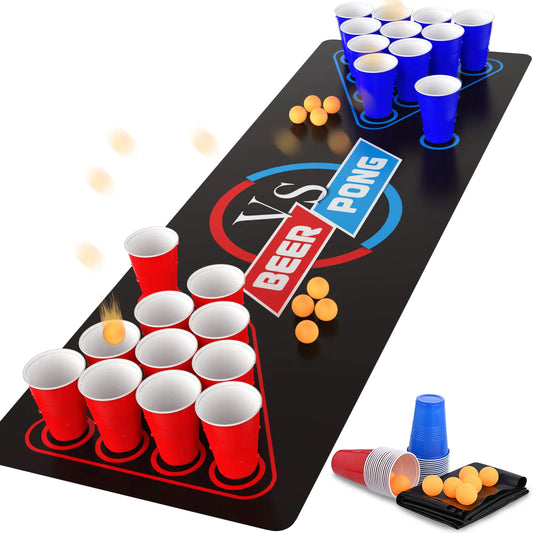 Beer Pong Table Mat