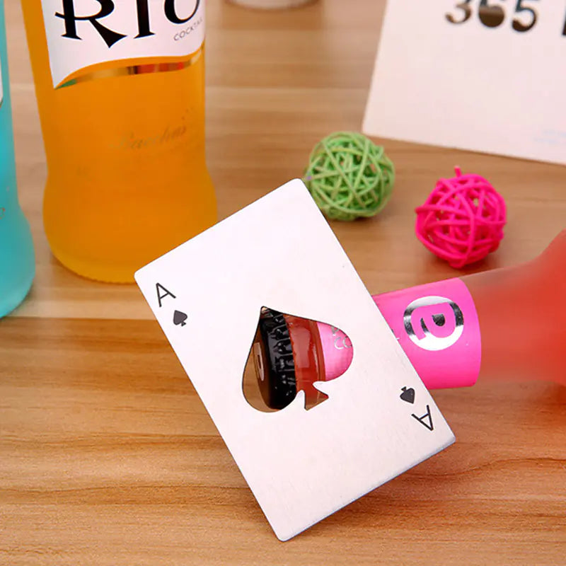 Playing Card Bottle Opener